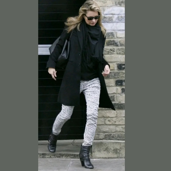 Current/Elliott The Stiletto Skinny Jeans Leopard - Picture 5 of 8